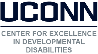 UCONN UCEDD logo, transparent multicolor