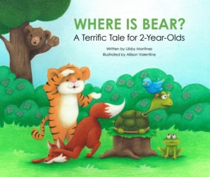 Graphic of the children's book 'Where is Bear?'